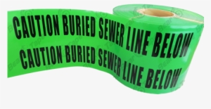 Sewar Line Warning Mesh - Adhesive Tape