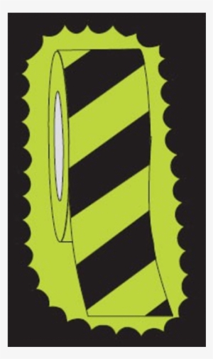 Brady Glow In The Dark Striped Tape Range