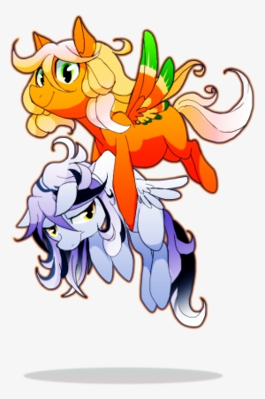 Dormin Kanna, Carrying, Ho Oh, Lugia, Pokémon, Ponified, - Ho-oh