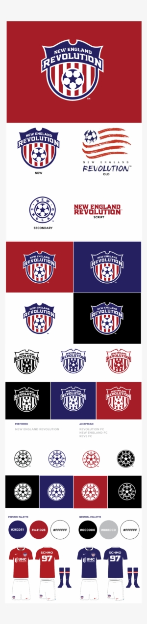 New England Revolution Branding