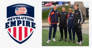 The New England Revolution Has Formed A Strategic Partnership - Empire United Soccer Logo