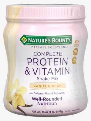 Complete Protein & Vitamin Shake Mix - Nature's Bounty Protein