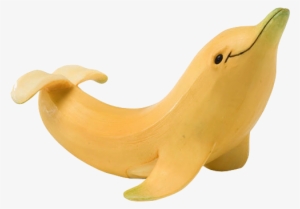 Banana Dolphin Transparent Background