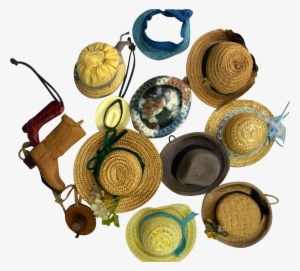 Vintage Miniature Hats - Ceramic