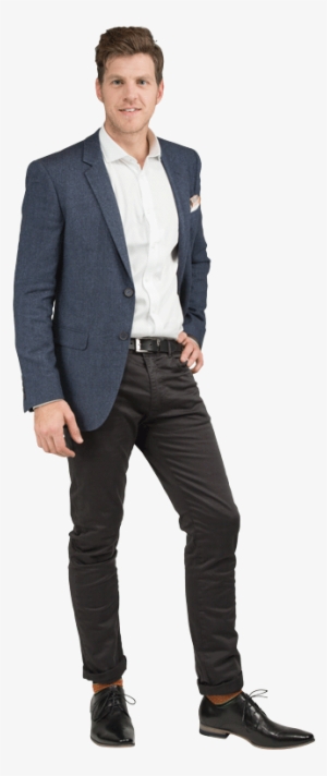 Daniel Hechter Blue Dot Pattern Blazer - Blazer