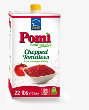 Chopped Tomatoes Food Service 22lb - Pomi - Chopped Tomatoes - 26.46 Oz.