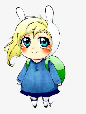 Adventure Time Chibi - Fionna Chibi Png