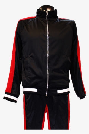 Red And Black Odd Culture Joggers/pants - Jacket