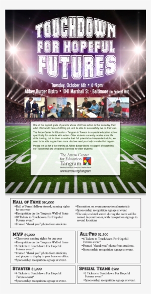 Touchdown For Hopeful Futures - Soccer-specific Stadium