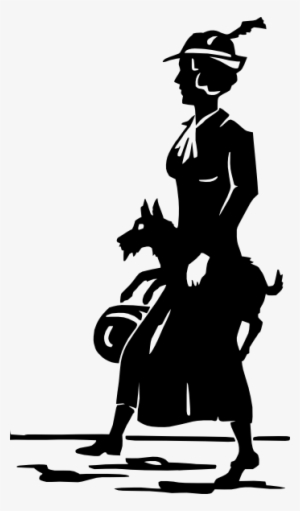 Леди Силуэт Png