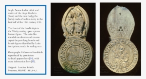 Shelfmarks 1 As Booklet 23 Oct Ljf Page 3 Really With - Seal-die Of Godwin And Godgytha