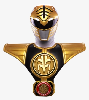 Mighty Morphin Power Rangers Life-size Bust White Ranger - Power Rangers - White Ranger Life-size Bust