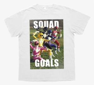 Squad Goals Power Rangers Tee - 2017 Power Rangers Toys Back