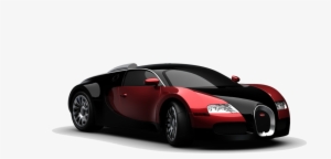 Bugatti Exotic Car Wall Decal - Sports Car Transparent Background