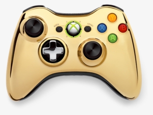 Xbox 360 Gold Controller - Gold Chrome Xbox 360 Controller