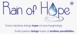 A Few Months Ago We Introduced Rain Of Hope And Its - Graphic Design
