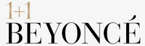 1 1 Logo - Beyonce 4