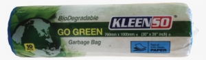 Kleenso M Size Bio D Garbage Bag Black