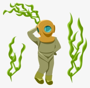 Royalty-free Seaweed Clipart, Illustrations, Vector - Gambar Animasi Rumput Laut