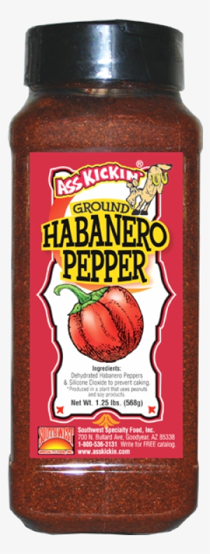 Ass Kickin' Ground Habanero Pepper - Ass Kickin Ak802 Ground Habanero Pepper