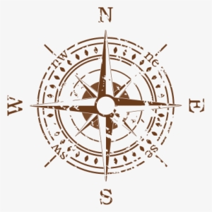 Seaweed Yacht Club - Grunge Vector Compass