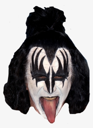 Kiss's Faces - Draw Gene Simmons Face