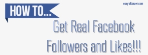 Get Real Facebook Followers And Likes - Electric Blue