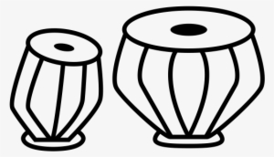 Coloring Page Of Tabla