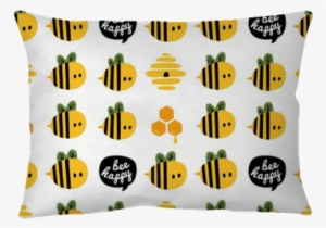 Seamless Pattern With Cartoon Bees And Beehive For - Baby Bees Cartoon