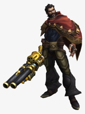 League Of Legends Champion Png - Graves Lol Model