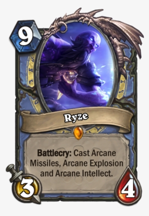 League Of Legends Champions As Hs Cards - Baku The Moon Eater Hearthstone