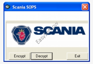Scania Sops File Encryptor/decryptor Keygen Editor - Scania Trucks Logo Png