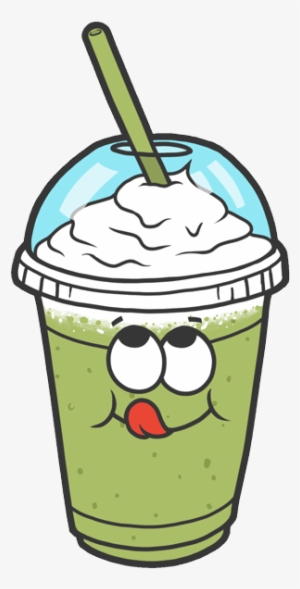 Green Clipart Milkshake - Milk Shake Cartoon Sticker