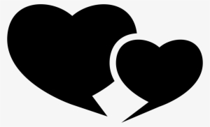 Lovers Chatting Comments - Heart