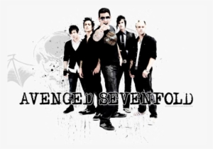 Sem T Tulo 1 - Avenged Sevenfold Vinyl Cut Sticker Red Letters Logo