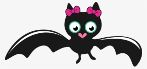Bat Girl Cute Halloween Svg Cuttable Designs - Cute Halloween Bats Clipart