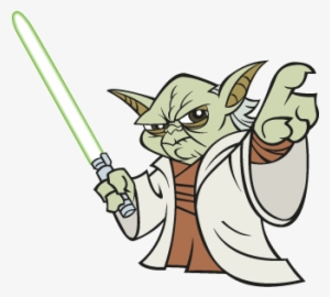 Master Yoda Vector Free Yoda Vector - Star Wars Cartoon Yoda