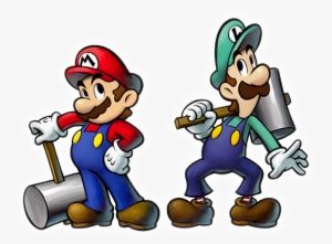 Their Costume Consists Of A Pair Of Felt Blue Overalls - Mario And Luigi Bowser's Inside Story Mario