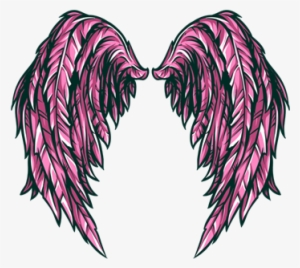 Dark Angel Clipart Pink Angel - Vinyldisorder Wings Wall Decal - Vinyl Car Sticker