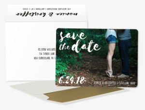 Should You Put A Picture On Your Save The Date In My - Save The Date