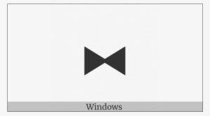 Black Bowtie On Various Operating Systems