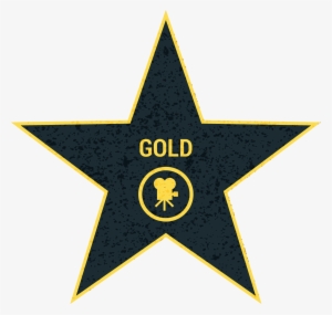 Gold Sponsors - Walk Of Fame Star Png