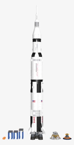 Saturn 5 Rocket Png Vector Royalty Free Library - Fishing Rod
