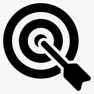 Arrow On Target Vector - Target Logo With Arrow