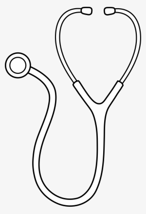 Black And White Stethoscope - Stethoscope Clipart Black And White