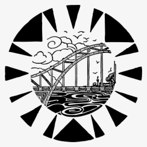 Bridge Over River Svg Clip Arts 600 X 600 Px