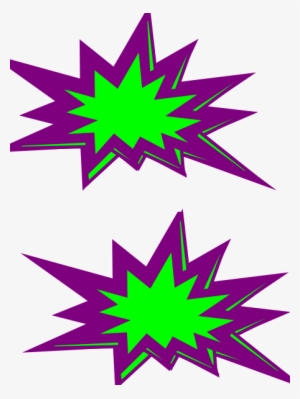Comic Clipart Starburst - Comic Starbursts