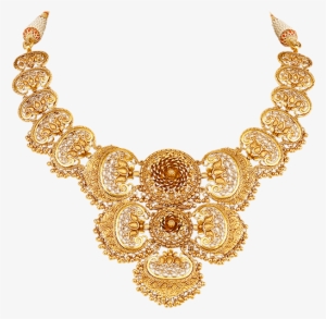 3817nfp - Khazana Jewellery Necklace Designs With Weight