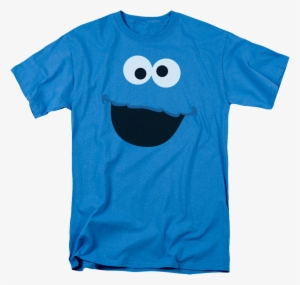 Cookie Monster Face Sesame Street T-shirt - Chandler Bing T Shirt