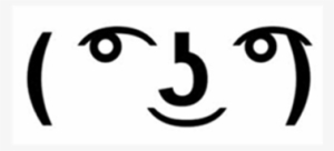 Jpg Black And White Library Lenny Transparent Pro Mlg - Lenny Face Necklace Circle Charm